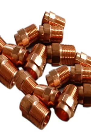 Copper Male Adapter for HVAC & Plumbing | Durable Copper Threaded Fitting