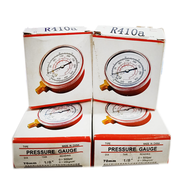 Pressure Gauge for Air, Water & HVAC Systems – Durable Analog PSI Meter