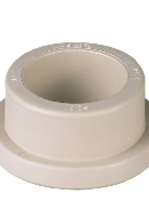 PVC Faucet Stub Flange | Durable Water Outlet Connector for Plumbing Installations