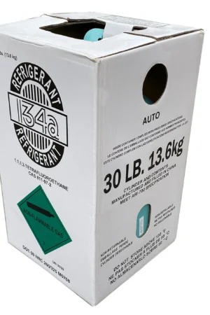 R-134a Automotive A/C Refrigerant – 30lb Factory Sealed Cylinder | Trusted Refrigerant for Vehicle Air Conditioning
