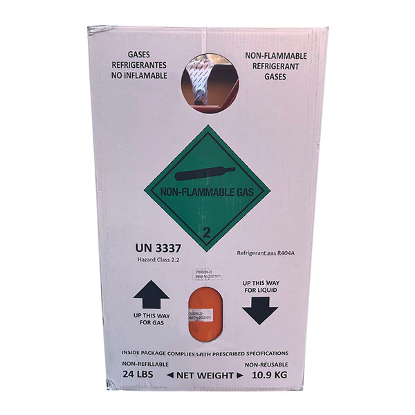 R-404A Refrigerant – A-Gas 24lb Cylinder | Factory Sealed | HFC Blend for Commercial Refrigeration - Image 2