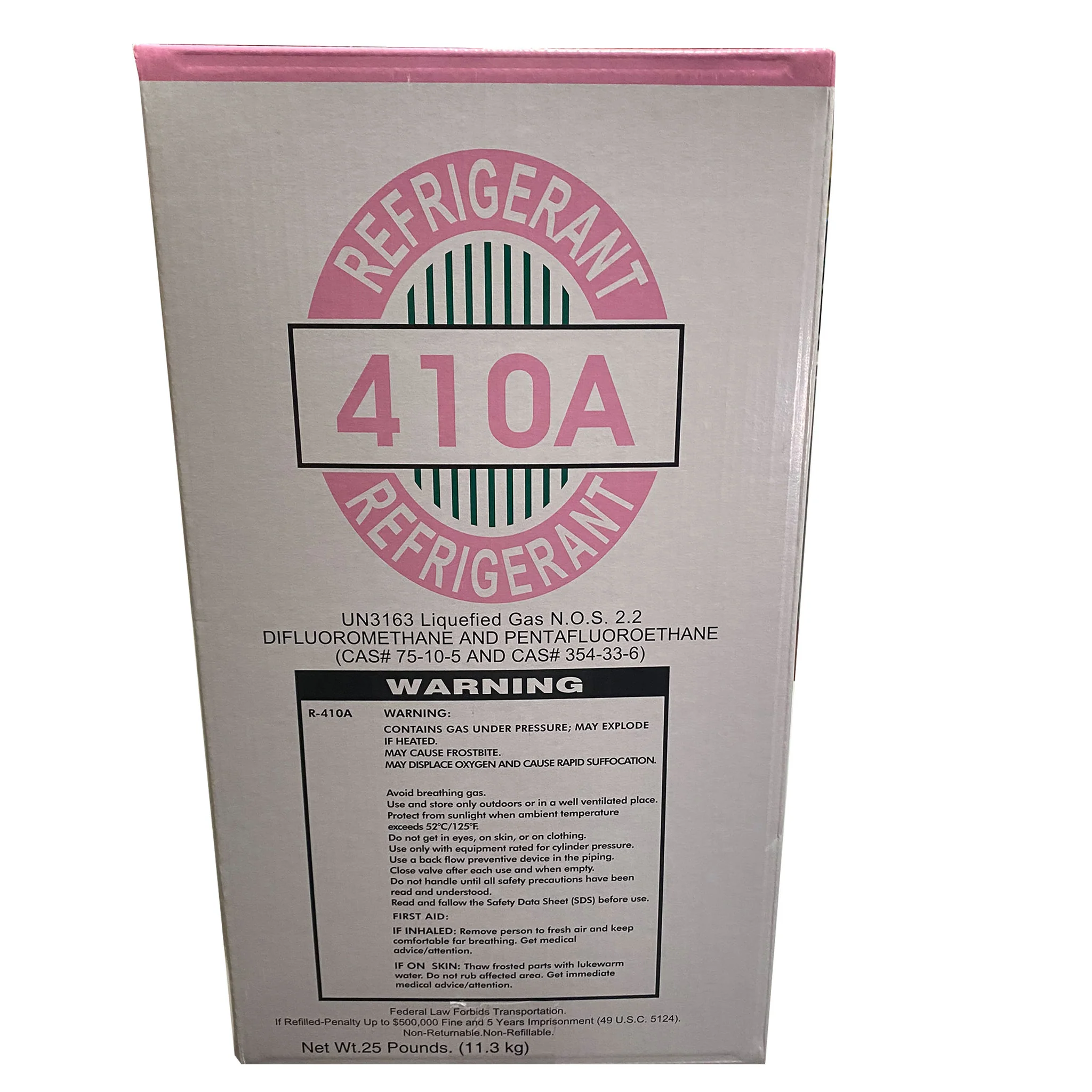 R-410A Refrigerant – 25lb Factory Sealed Cylinder | High-Efficiency HVAC Refrigerant - Image 6