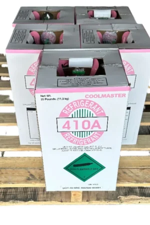 R410 Refrigerant 5 x 25lb Cylinders