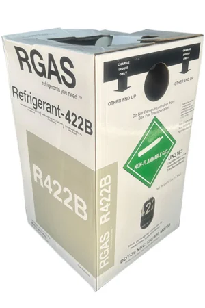 R-422B Refrigerant – 25lb R-Gas Cylinder | Factory Sealed | R-22 Replacement for HVAC Systems