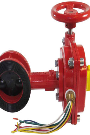 Butterfly Valve with Tamper Switch | Fire Protection Control Valve for Sprinkler Systems