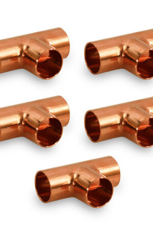 Copper Tee for HVAC & Refrigeration | Durable Copper Pipe Tee Fitting