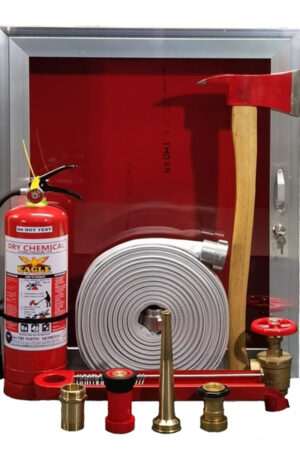 Fire Hose Cabinet Set | Complete Fire Hose Reel & Cabinet for Fire Protection